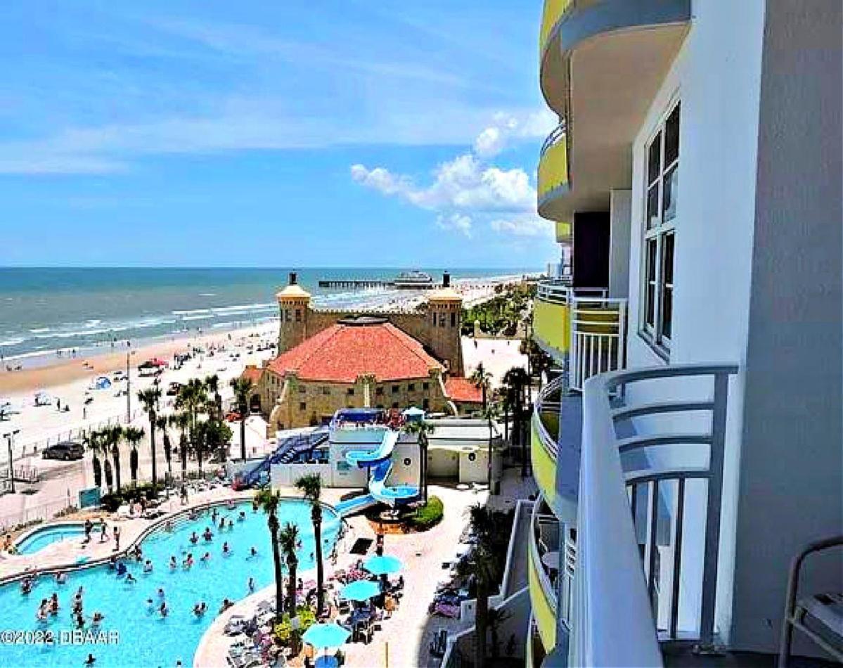 1 Bedroom Direct Oceanfront Condo Wyndham Ocean Walk Resort - Daytona Funland 703 Daytona Beach Eksteriør billede