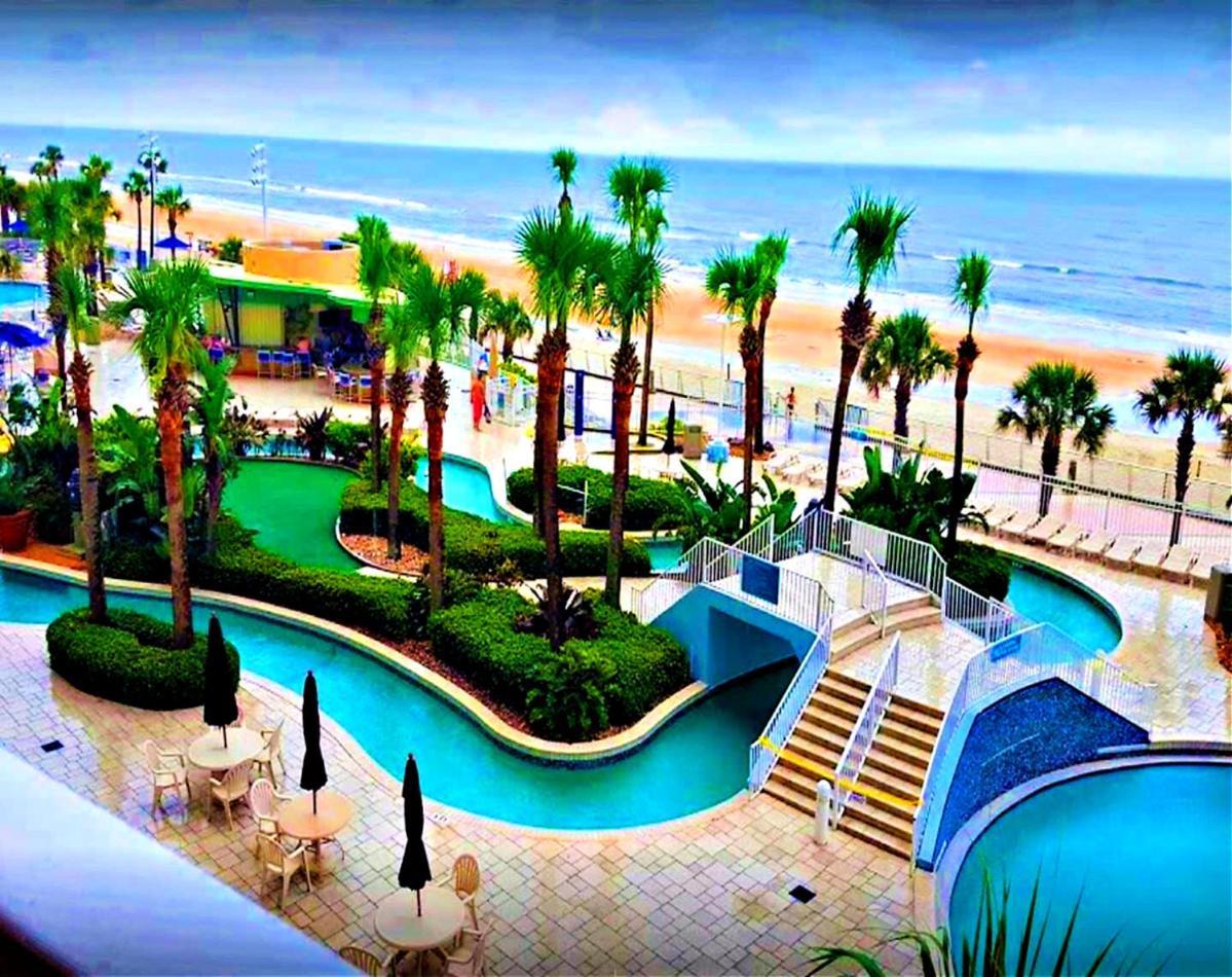 1 Bedroom Direct Oceanfront Condo Wyndham Ocean Walk Resort - Daytona Funland 703 Daytona Beach Eksteriør billede