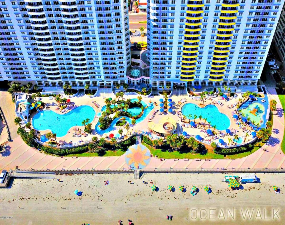 1 Bedroom Direct Oceanfront Condo Wyndham Ocean Walk Resort - Daytona Funland 703 Daytona Beach Eksteriør billede