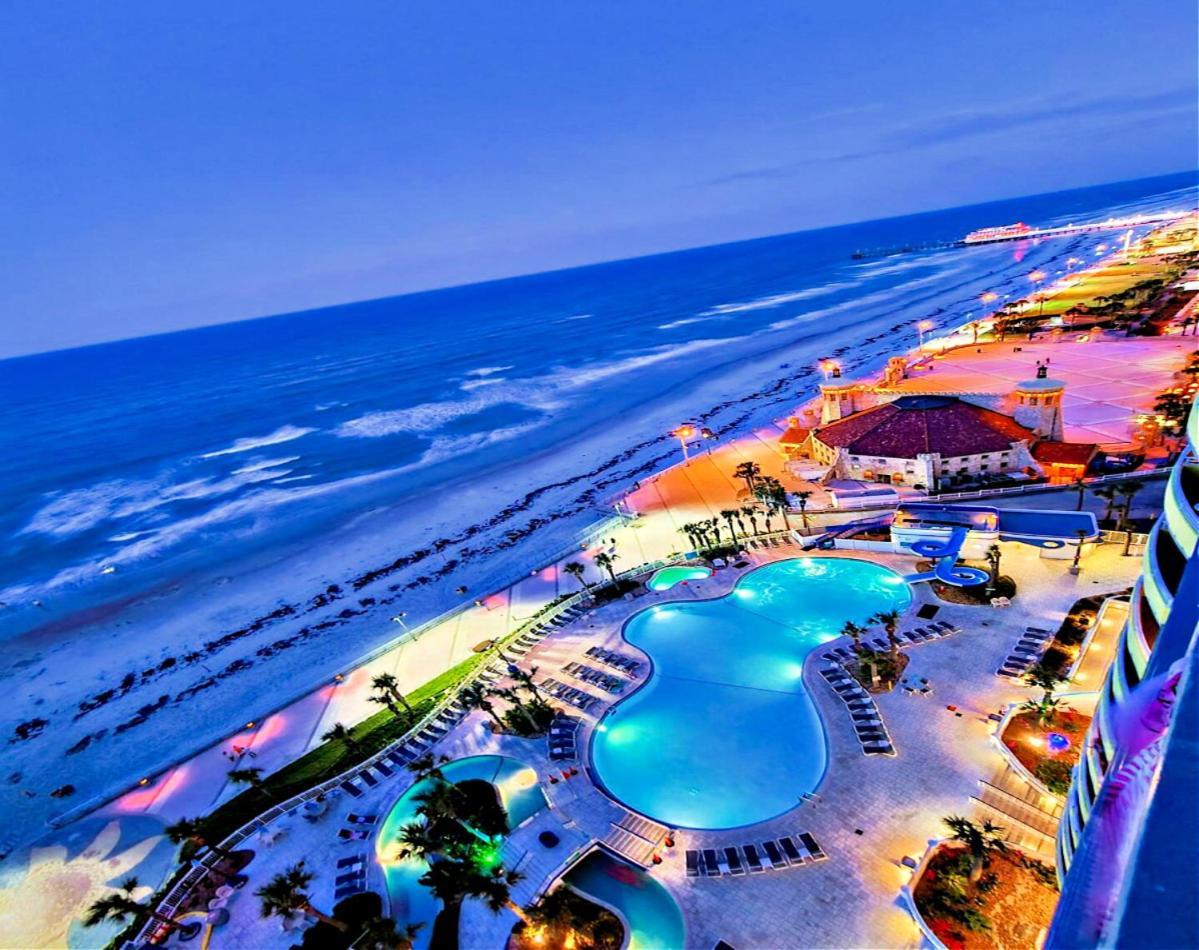 1 Bedroom Direct Oceanfront Condo Wyndham Ocean Walk Resort - Daytona Funland 703 Daytona Beach Eksteriør billede