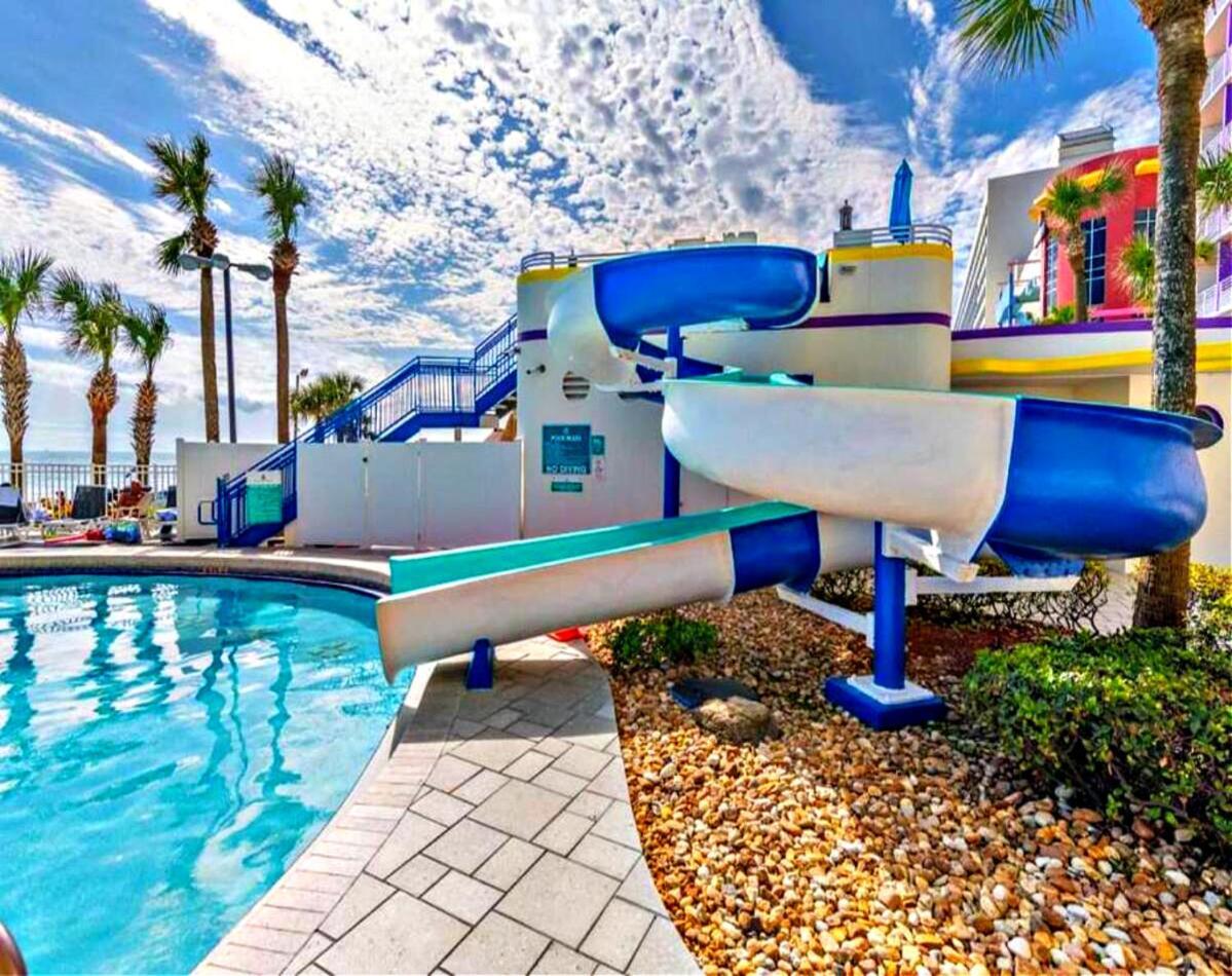 1 Bedroom Direct Oceanfront Condo Wyndham Ocean Walk Resort - Daytona Funland 703 Daytona Beach Eksteriør billede