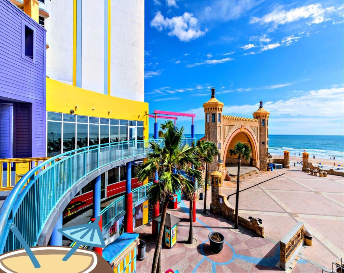 1 Bedroom Direct Oceanfront Condo Wyndham Ocean Walk Resort - Daytona Funland 703 Daytona Beach Eksteriør billede